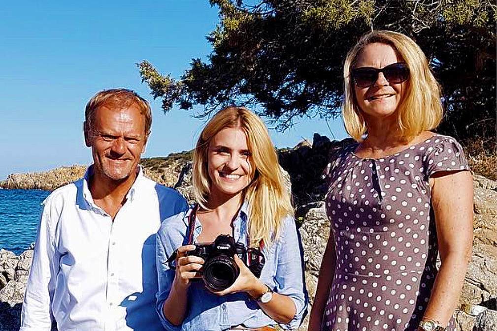 Donald Tusk, Katarzyna Tusk, Małgorzata Tusk, Kasia Tusk