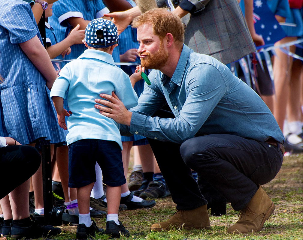 Książę Harry z dziećmi