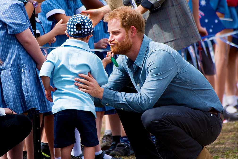 Książę Harry z dziećmi