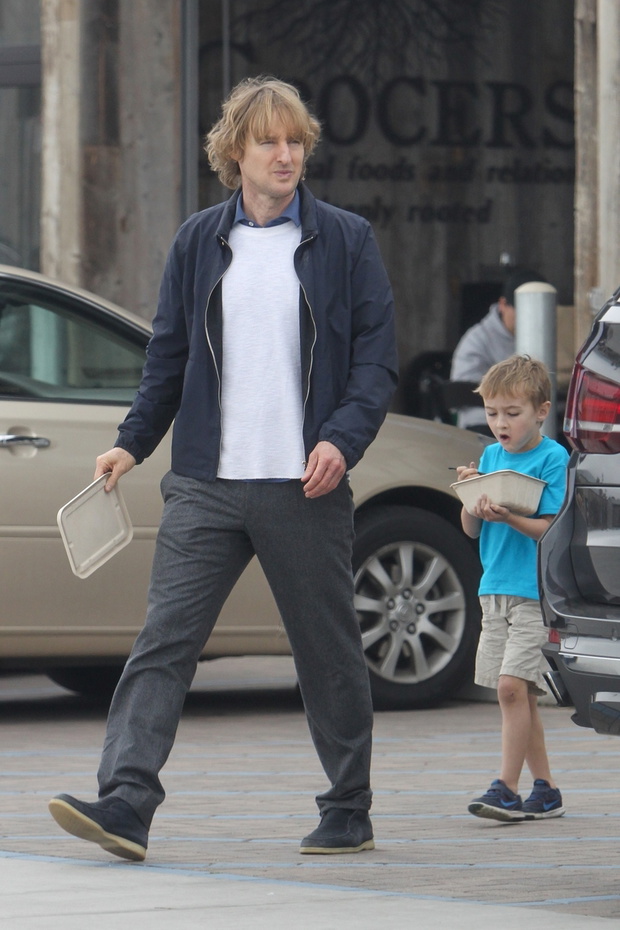 Owen Wilson z synem