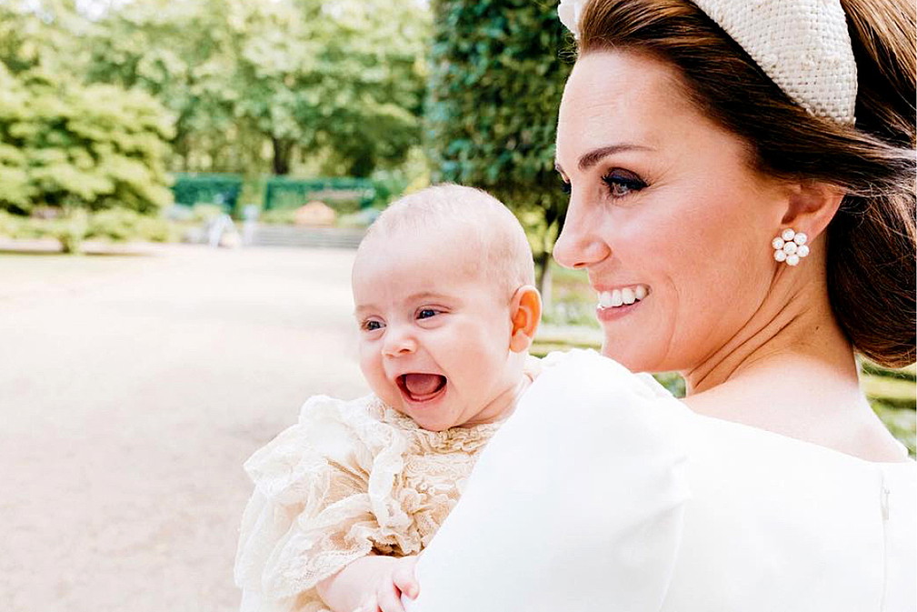 oficjalne fotografie z chrztu księcia Louisa