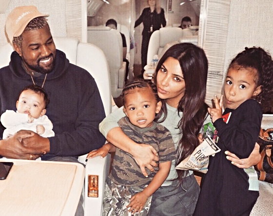 Kim Kardashian, Kanye West, dzieci Kim Kardashian