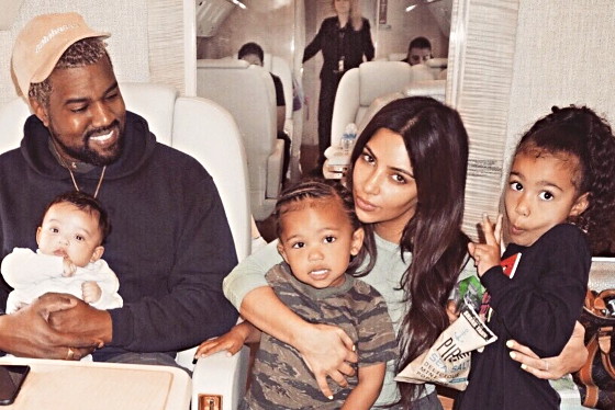 Kim Kardashian, Kanye West, dzieci Kim Kardashian