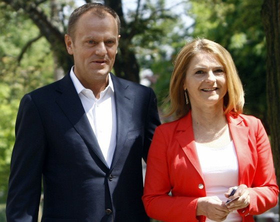 Małgorzata Tusk i Donald Tusk