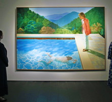 Obraz Davida Hockney’a „Portret artysty” sprzedany na aukcji za… 90 milionów dolarów!