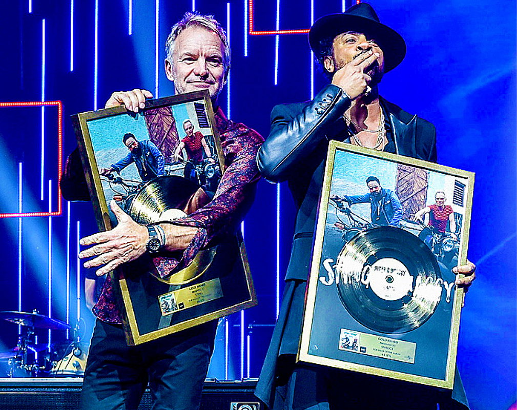 Sting i Shaggy na VIVA! Photo Awards