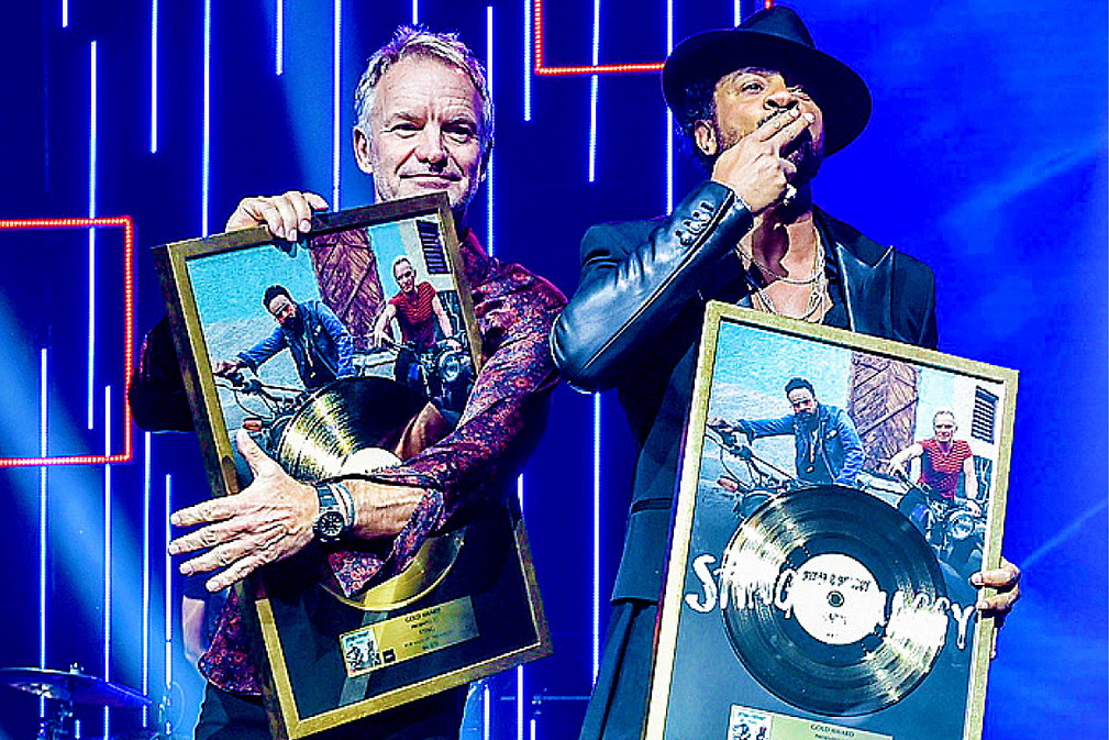 Sting i Shaggy na VIVA! Photo Awards