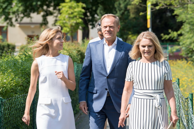Wybory prezydenckie 2020 - g?osowanie Donalda Tuska