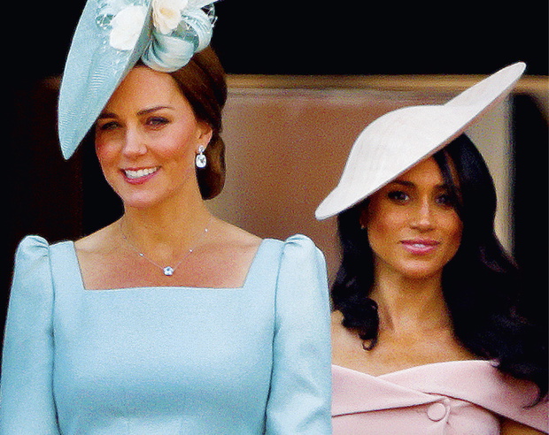 Księżna Kate księżna Meghan styl