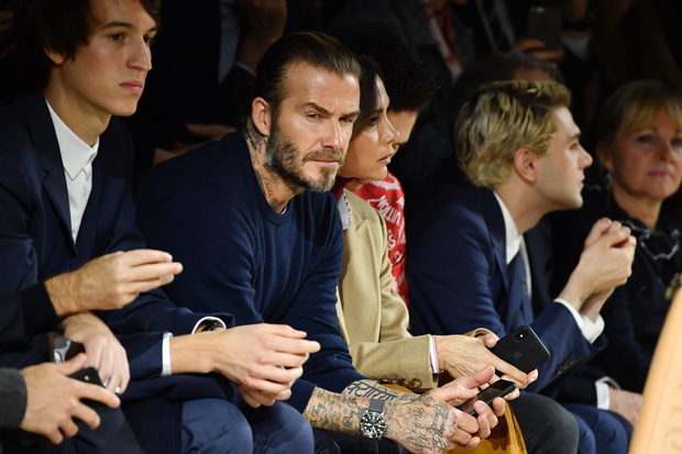 Louis Vuitton : Front Row - Paris Fashion Week - Menswear F/W 2018-2019