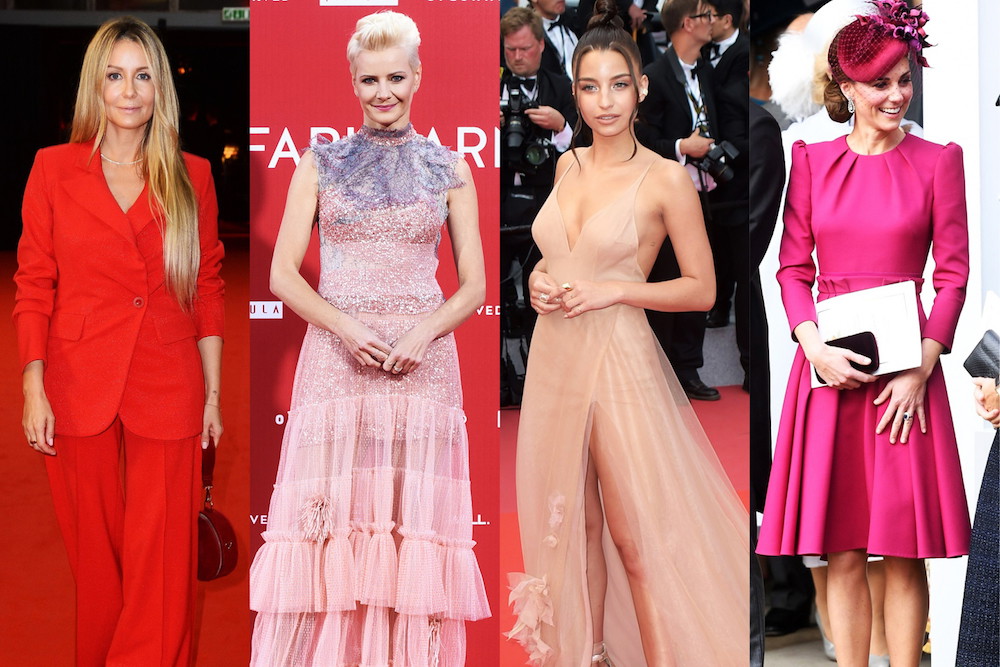 Julia Wieniawa Księżna Kate Małgorzata Kożuchowska Małgorzata Rozenek-Majdan stylizacje 2018 roku