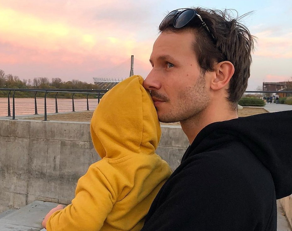 Mateusz Banasiuk z synkiem