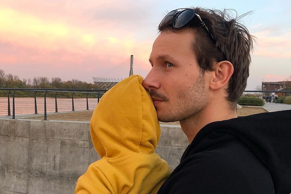 Mateusz Banasiuk z synkiem