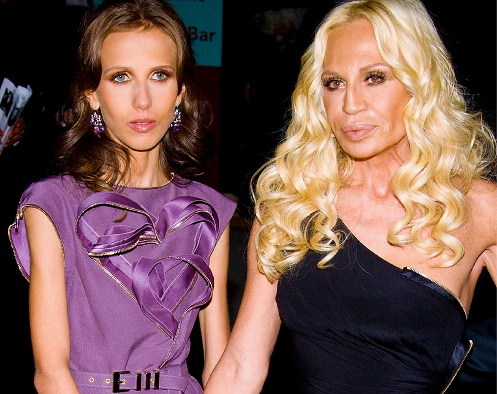 Allegra Versace z mamą