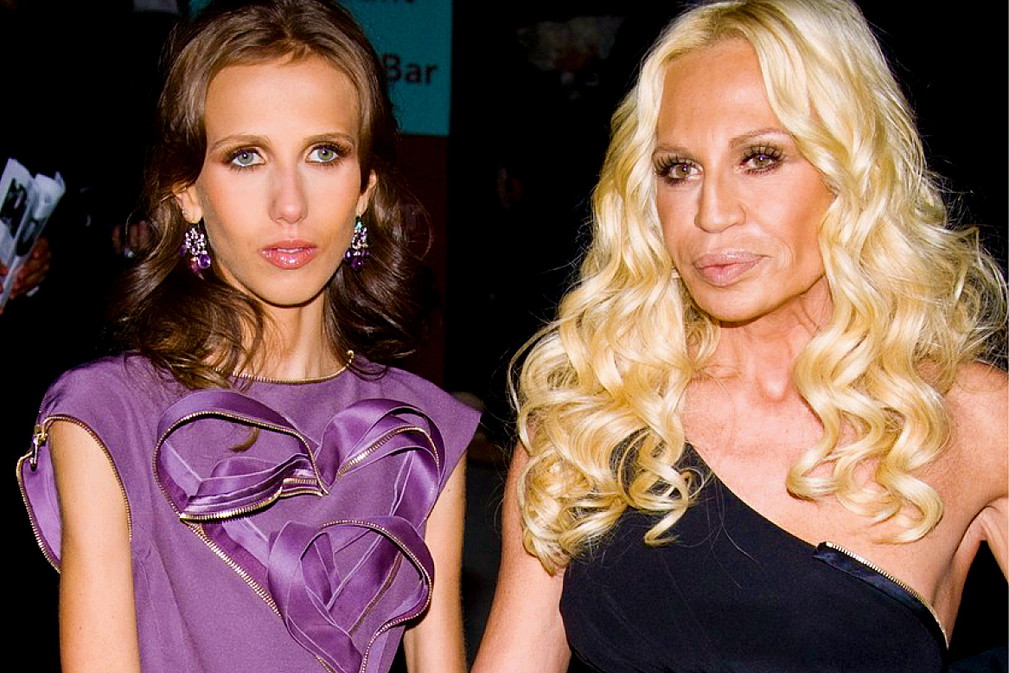 Allegra Versace z mamą