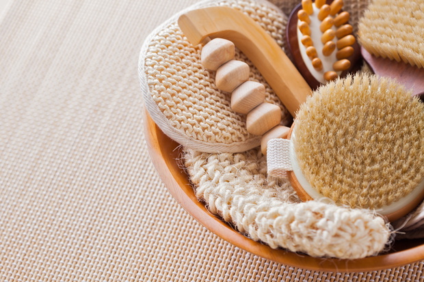 brushes for dry body massage