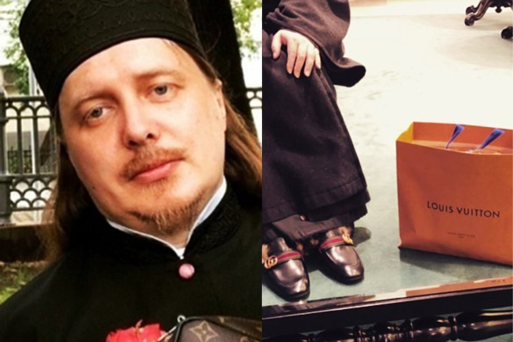 Rosyjski duchowny kocha luksusowe dodatki od Louis Vuitton i Gucci