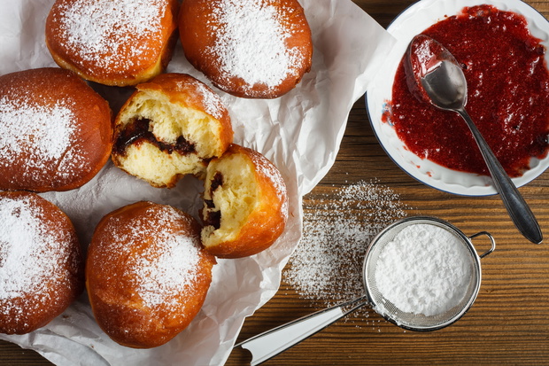 Homemade doughnuts