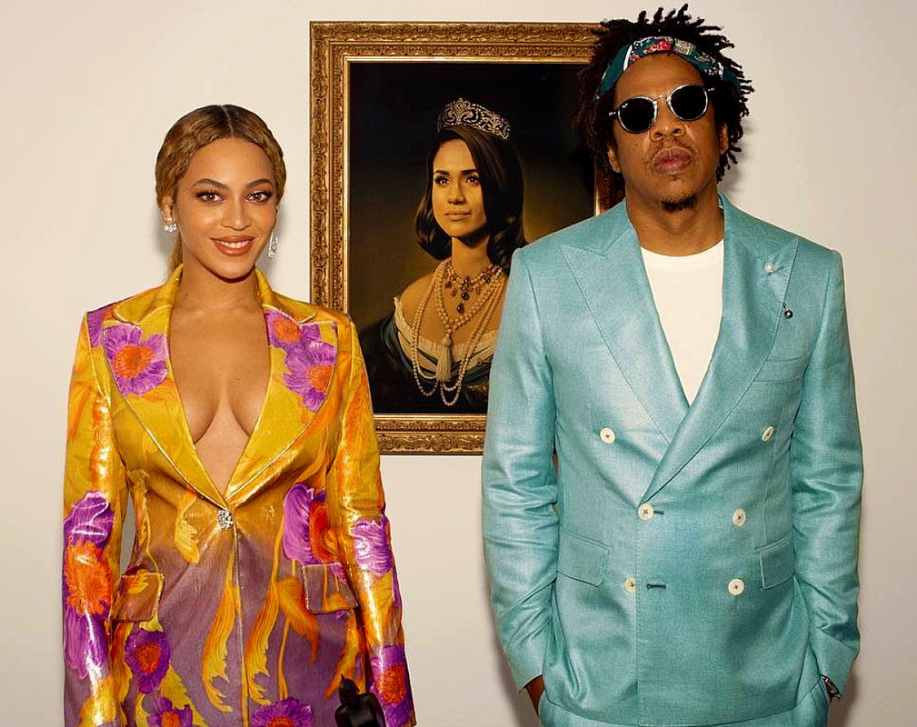 Beyonce, Jay Z, księżna Meghan jako królowa