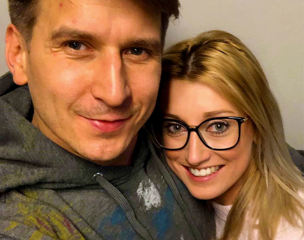 Justyna Żyła i Tomasz Barański