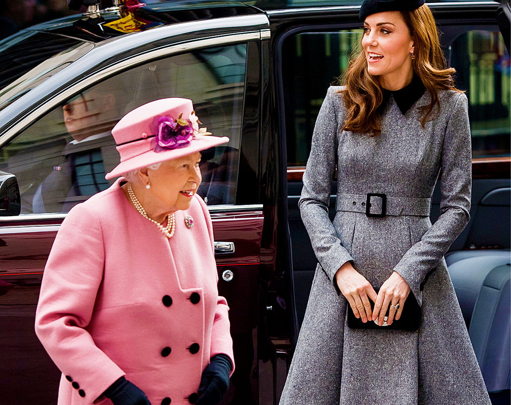 księżna Kate, królowa Elżbieta II, Kate i królowa