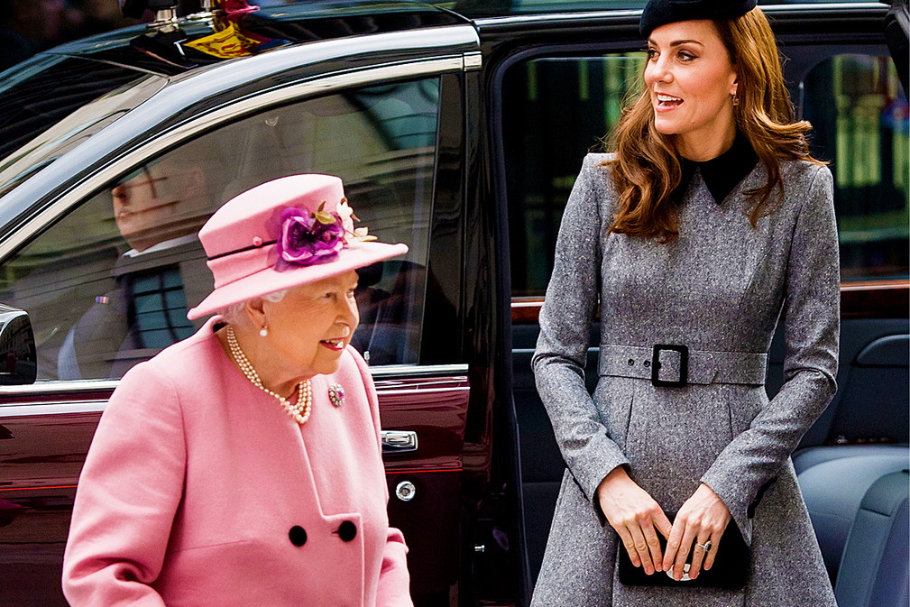 księżna Kate, królowa Elżbieta II, Kate i królowa