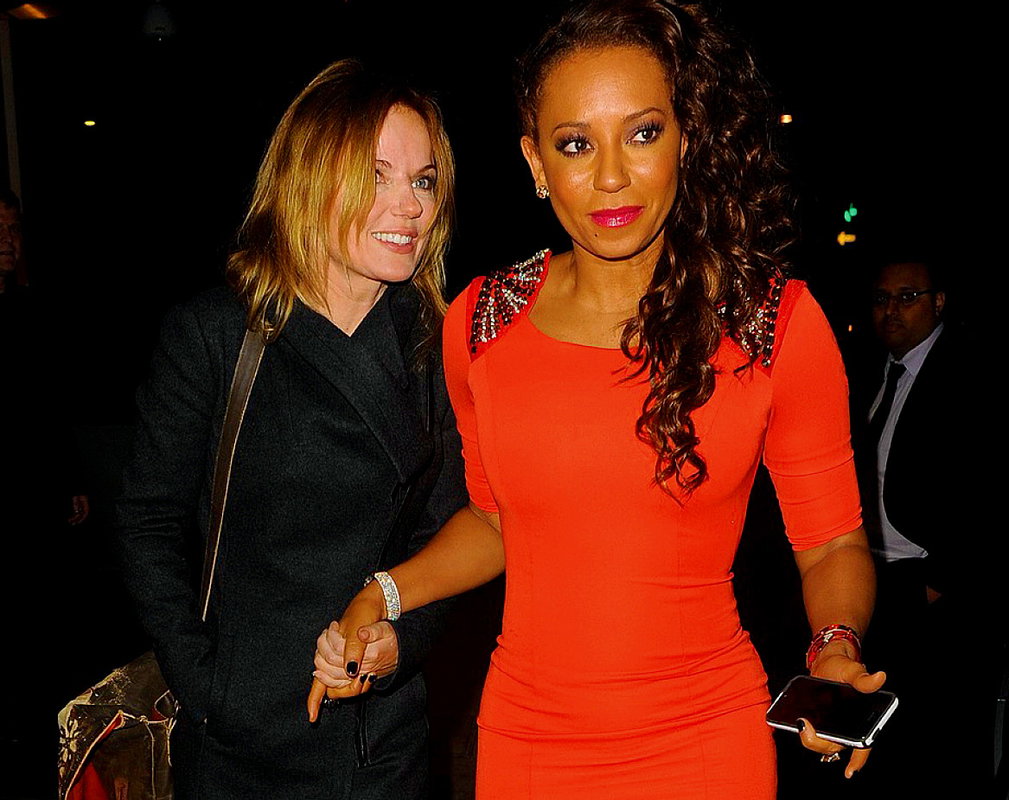 Geri Halliwell i Melanie Brown, Mel B, miały romans