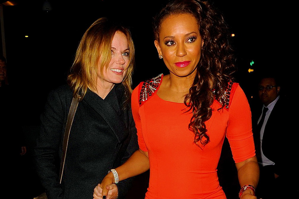 Geri Halliwell i Melanie Brown, Mel B, miały romans