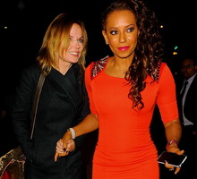 Geri Halliwell i Melanie Brown, Mel B, miały romans