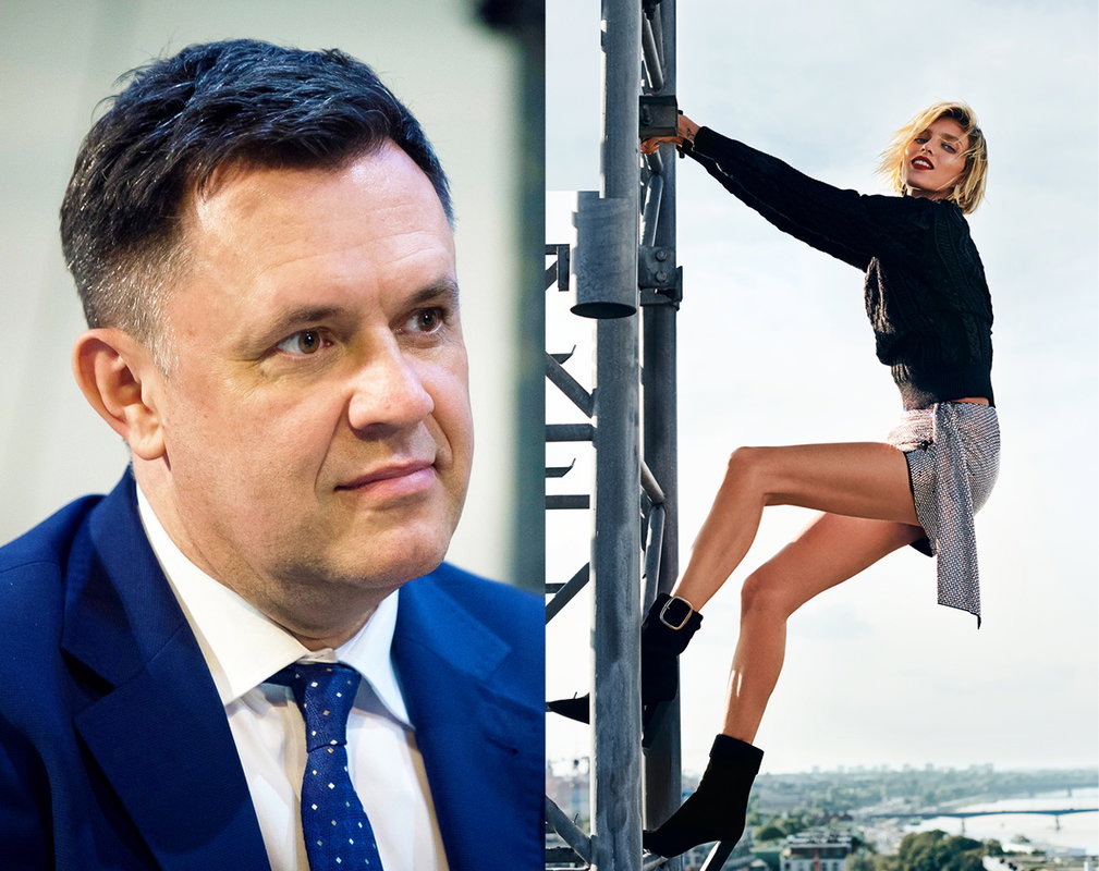 Anja Rubik, Jacek Łęski