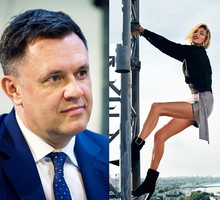 Anja Rubik, Jacek Łęski