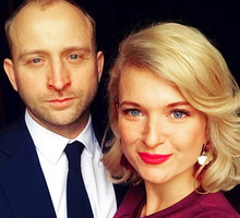 Borys Szyc i Justyna Nagłowska