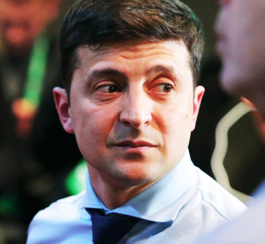 Wołodymyr Zełenski, prezydent Ukrainy