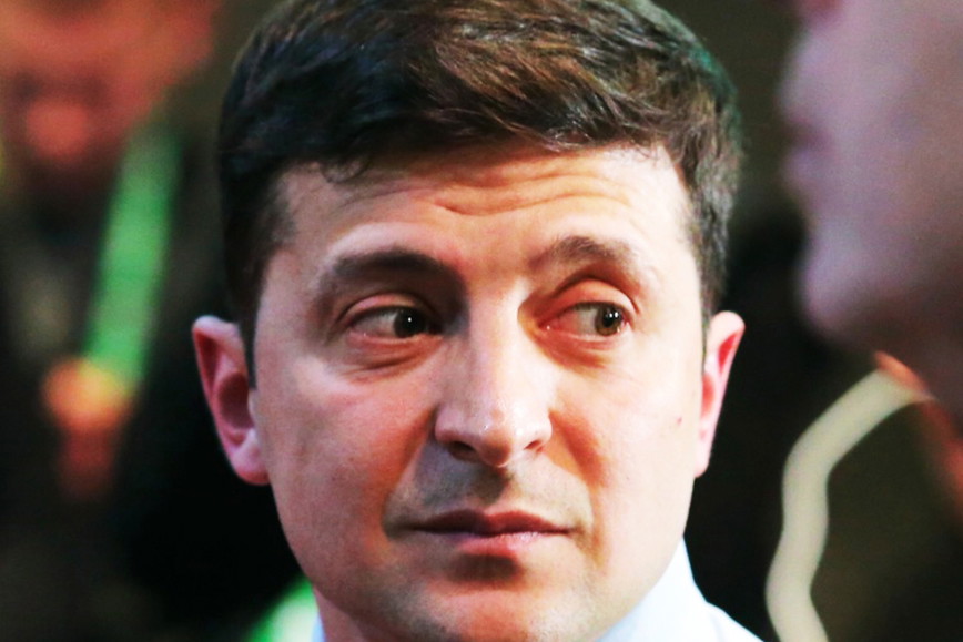 Wołodymyr Zełenski, prezydent Ukrainy
