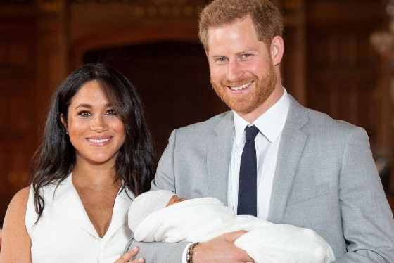 Księżna meghan, książę harry, książę archie