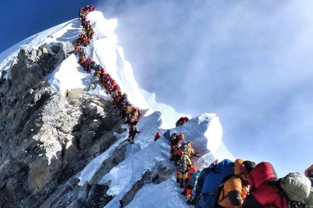 kolejka na Mount Everest