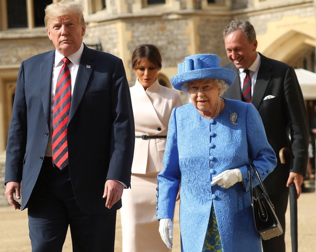 Pierwsza wizyta Trumpa w UK
