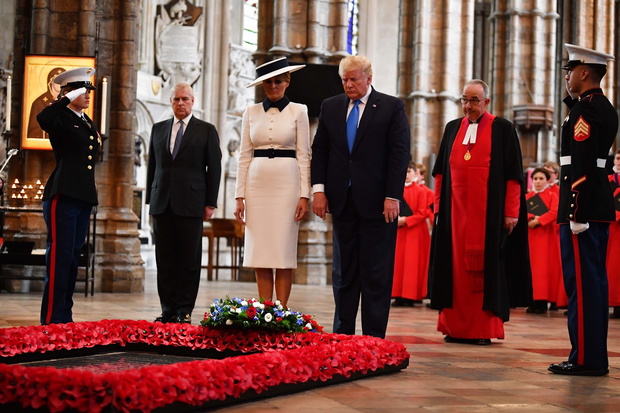 U.S. President Trump's State Visit To UK - Day One