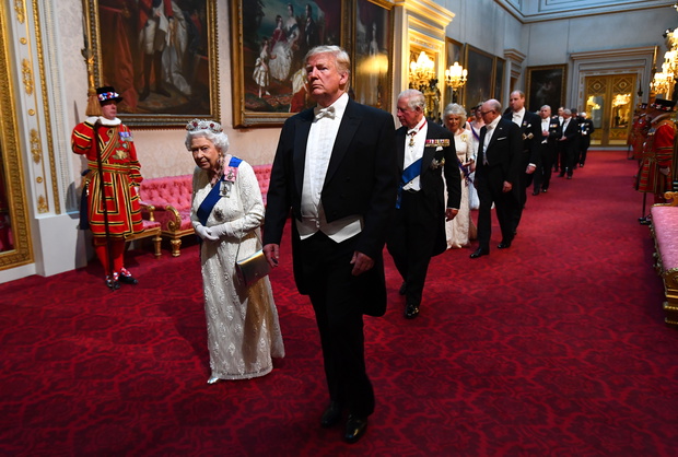 U.S. President Trump's State Visit To UK - Day One