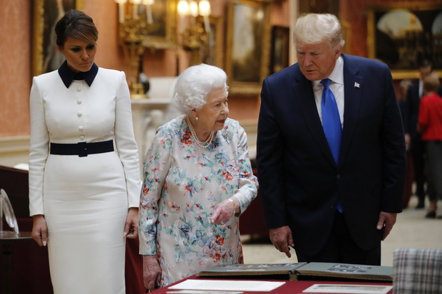 Donald i Melania Trump z wizyt? w Wielkiej Brytanii