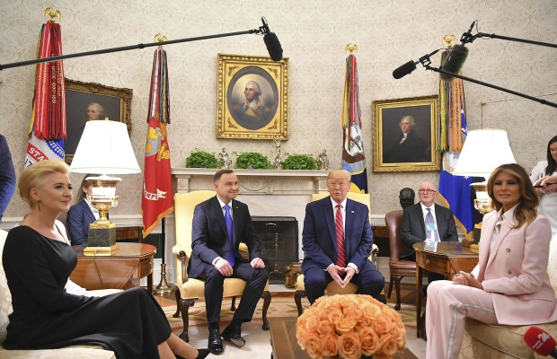 Spotkanie Andrzeja Dudy z Donaldem Trumpem