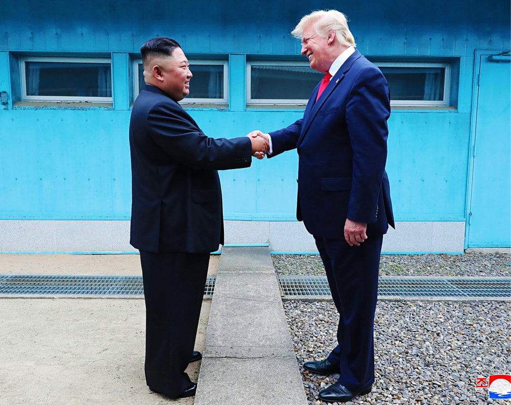 Donald Trump, Kim Dzong Un