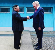 Donald Trump, Kim Dzong Un