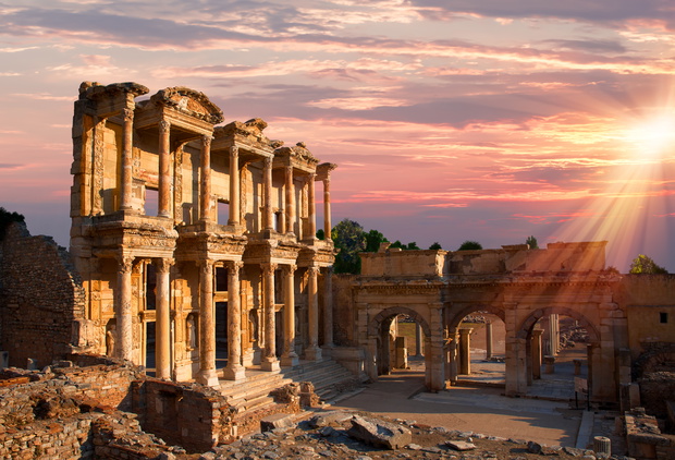 Celsus Library in Ephesus, Turkey