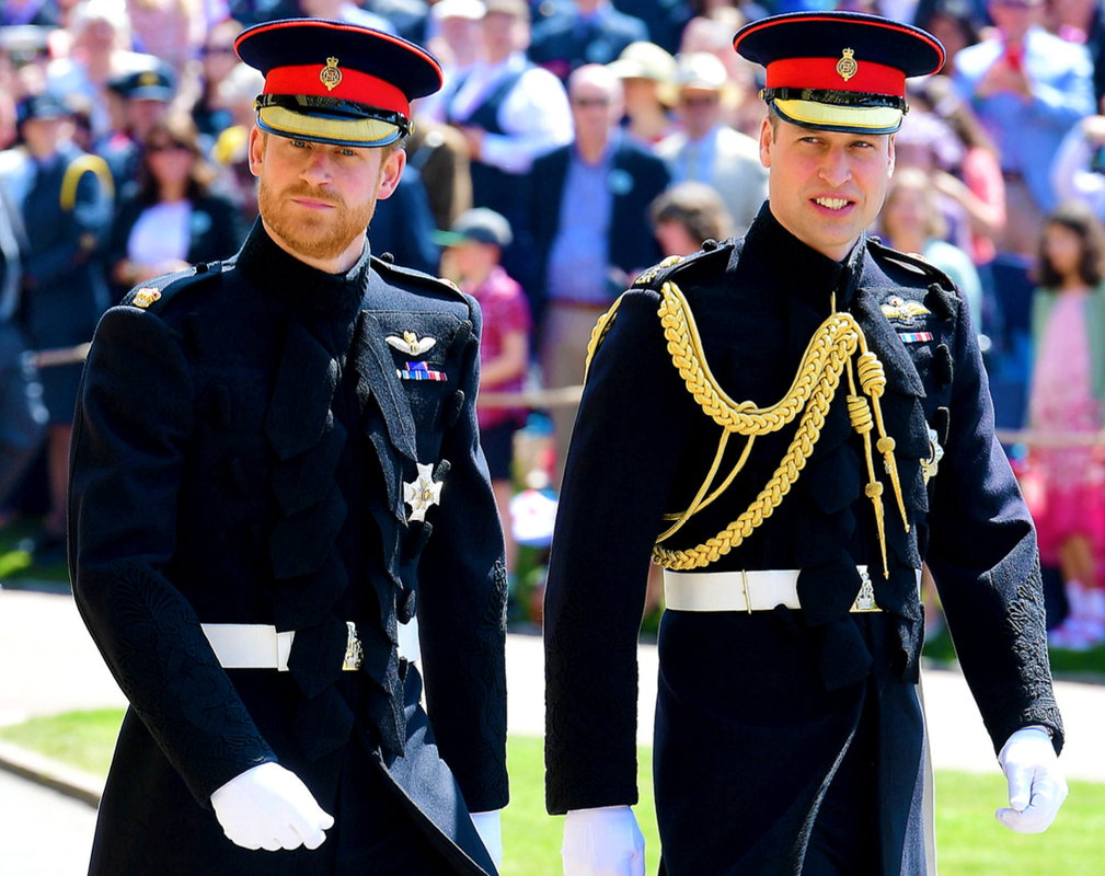 Książę Harry i książę William