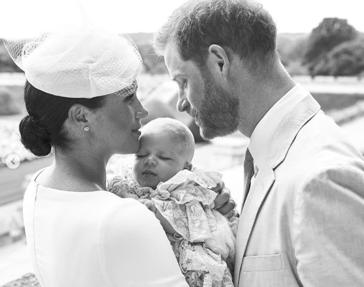 Archie, księżna Meghan, książę Harry