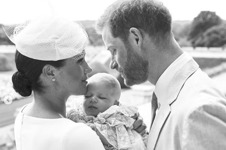 Archie, księżna Meghan, książę Harry