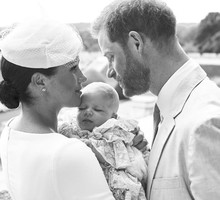 Archie, księżna Meghan, książę Harry