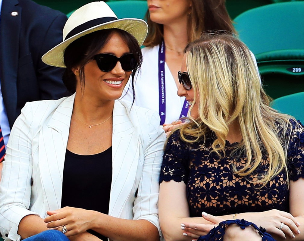 Księżna Meghan na Wimbledonie