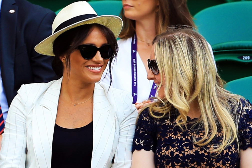Księżna Meghan na Wimbledonie